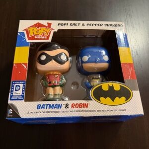 Funko Pop! Batman & Robin Salt and Pepper Shakers
